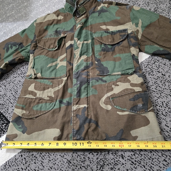 US Army M65 Field Jacket, Camo, XS, X-SHORT - Picture 11 of 16